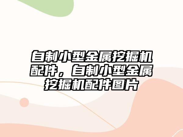 自制小型金屬挖掘機配件，自制小型金屬挖掘機配件圖片