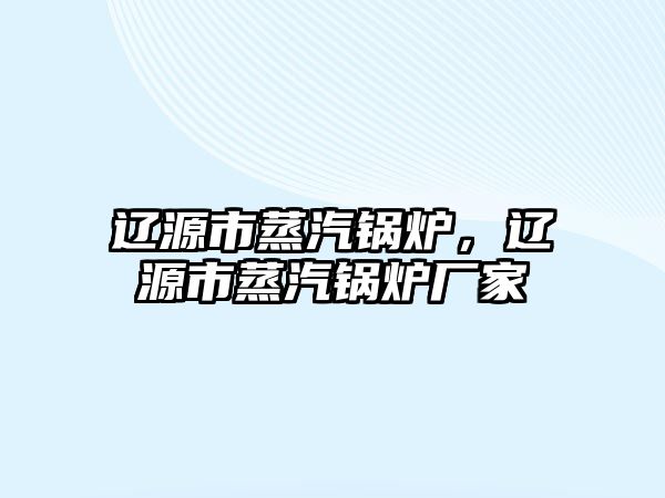 遼源市蒸汽鍋爐，遼源市蒸汽鍋爐廠家