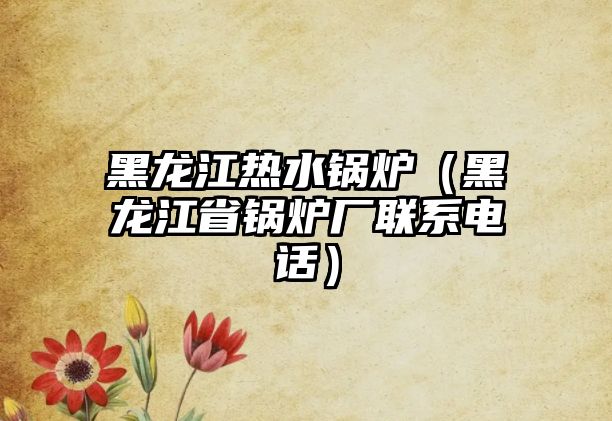 黑龍江熱水鍋爐（黑龍江省鍋爐廠聯系電話）