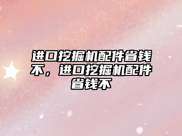 進口挖掘機配件省錢不，進口挖掘機配件省錢不