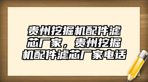 貴州挖掘機配件濾芯廠家，貴州挖掘機配件濾芯廠家電話