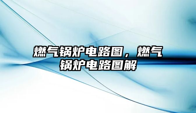 燃?xì)忮仩t電路圖，燃?xì)忮仩t電路圖解