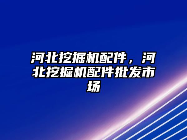 河北挖掘機(jī)配件，河北挖掘機(jī)配件批發(fā)市場