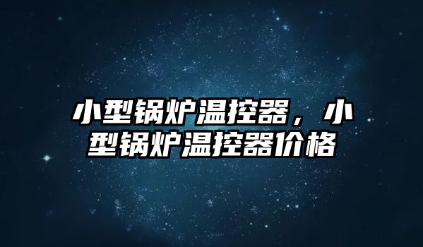 小型鍋爐溫控器，小型鍋爐溫控器價格