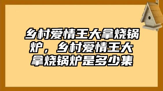 鄉村愛情王大拿燒鍋爐，鄉村愛情王大拿燒鍋爐是多少集