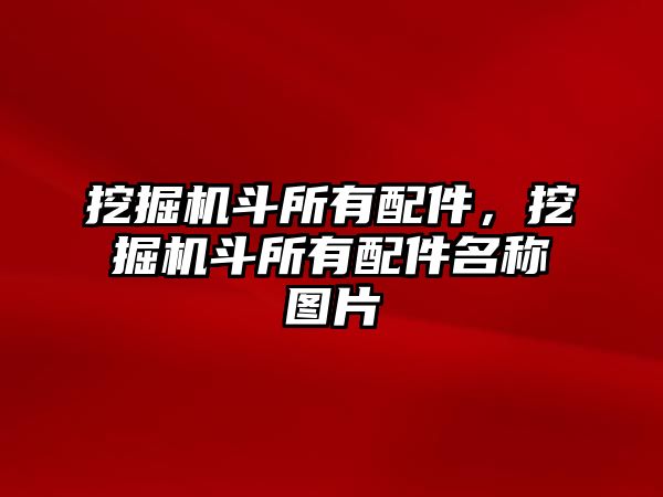 挖掘機(jī)斗所有配件，挖掘機(jī)斗所有配件名稱圖片