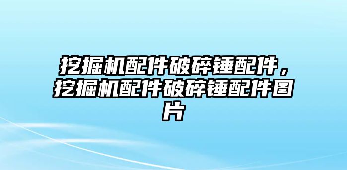 挖掘機配件破碎錘配件，挖掘機配件破碎錘配件圖片