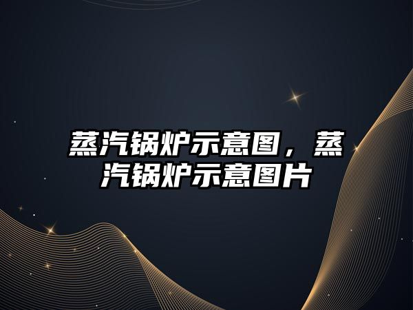 蒸汽鍋爐示意圖，蒸汽鍋爐示意圖片