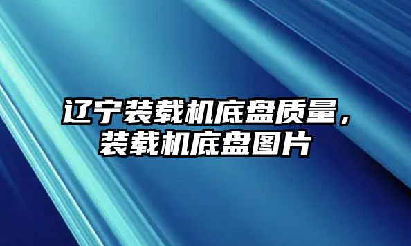 遼寧裝載機(jī)底盤質(zhì)量，裝載機(jī)底盤圖片