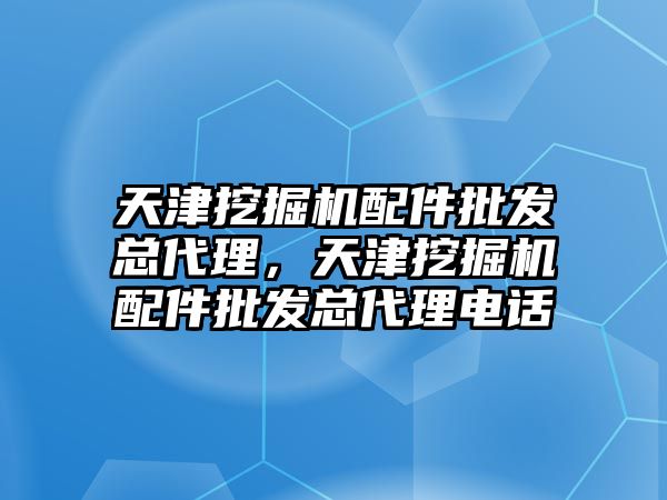 天津挖掘機配件批發總代理，天津挖掘機配件批發總代理電話