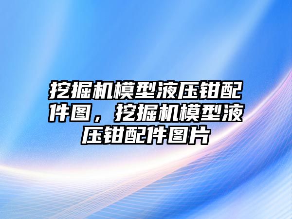 挖掘機模型液壓鉗配件圖，挖掘機模型液壓鉗配件圖片