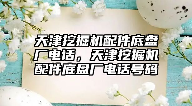 天津挖掘機配件底盤廠電話，天津挖掘機配件底盤廠電話號碼