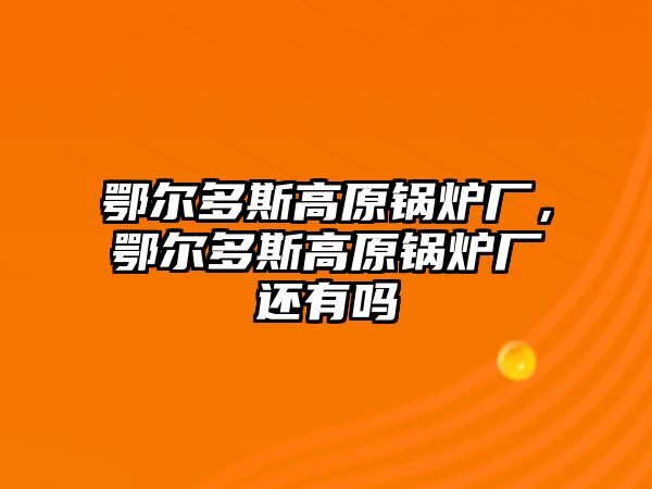 鄂爾多斯高原鍋爐廠，鄂爾多斯高原鍋爐廠還有嗎