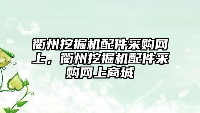 衢州挖掘機配件采購網(wǎng)上，衢州挖掘機配件采購網(wǎng)上商城