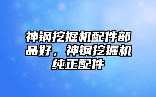 神鋼挖掘機配件部品好，神鋼挖掘機純正配件