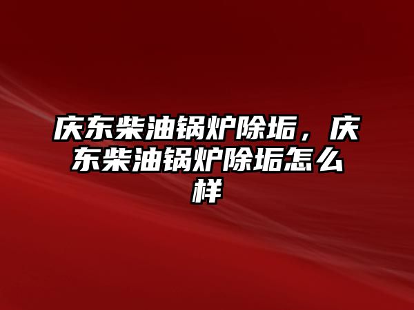 慶東柴油鍋爐除垢，慶東柴油鍋爐除垢怎么樣