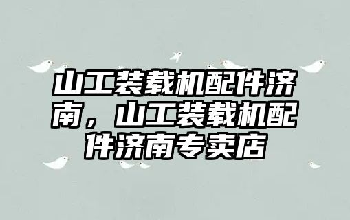 山工裝載機配件濟南，山工裝載機配件濟南專賣店