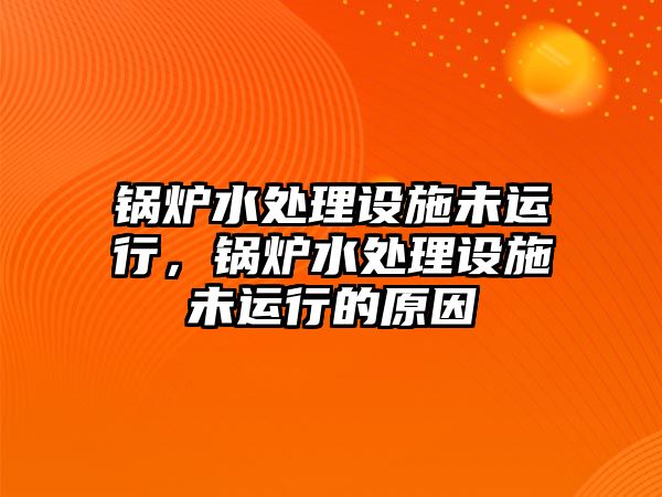 鍋爐水處理設(shè)施未運(yùn)行，鍋爐水處理設(shè)施未運(yùn)行的原因