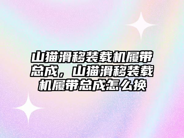 山貓滑移裝載機履帶總成，山貓滑移裝載機履帶總成怎么換