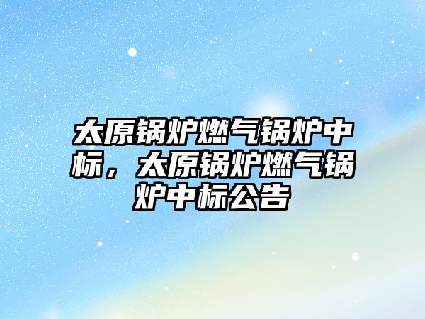 太原鍋爐燃氣鍋爐中標，太原鍋爐燃氣鍋爐中標公告