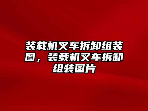 裝載機叉車拆卸組裝圖，裝載機叉車拆卸組裝圖片