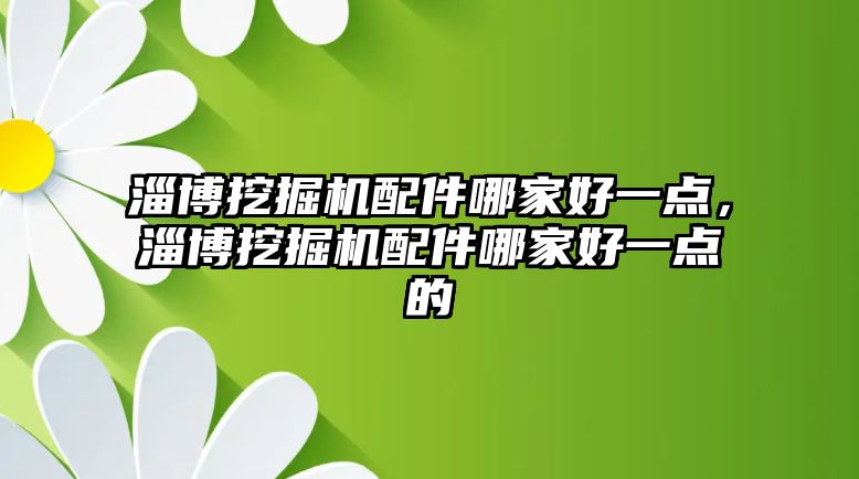 淄博挖掘機配件哪家好一點，淄博挖掘機配件哪家好一點的