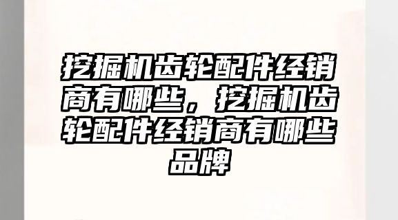 挖掘機齒輪配件經銷商有哪些，挖掘機齒輪配件經銷商有哪些品牌