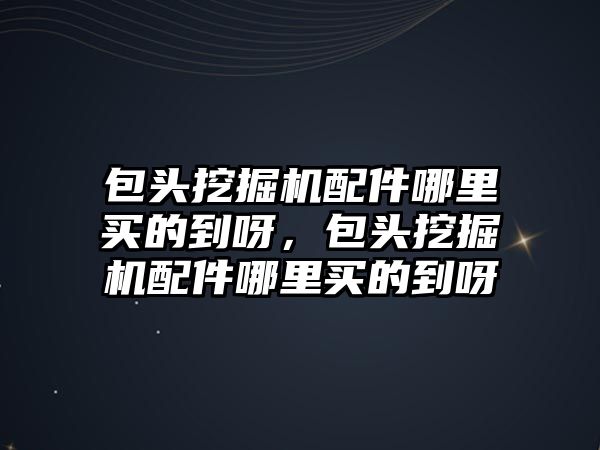 包頭挖掘機配件哪里買的到呀，包頭挖掘機配件哪里買的到呀