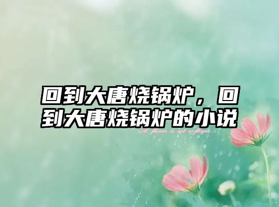 回到大唐燒鍋爐，回到大唐燒鍋爐的小說