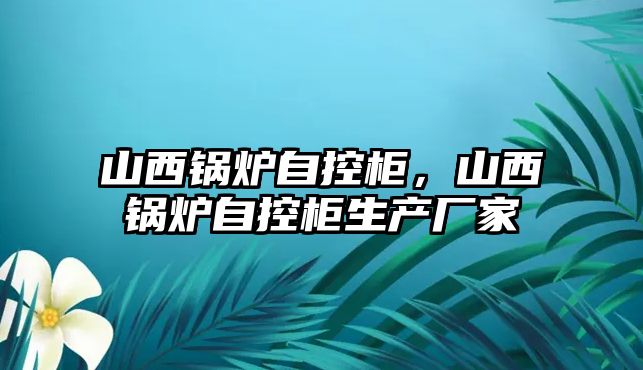 山西鍋爐自控柜，山西鍋爐自控柜生產(chǎn)廠(chǎng)家