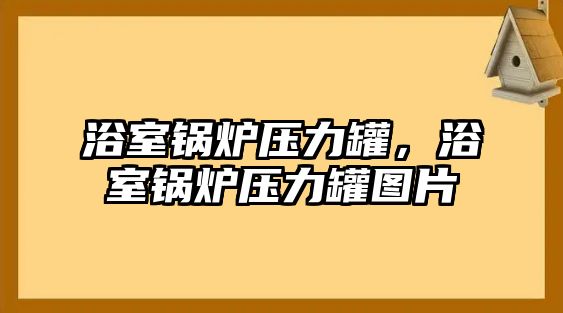 浴室鍋爐壓力罐，浴室鍋爐壓力罐圖片